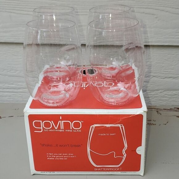 Govino Go Anywhere Wine Glass Set of 4 - Picture 2 of 6